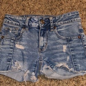 00 American eagle jean shorts